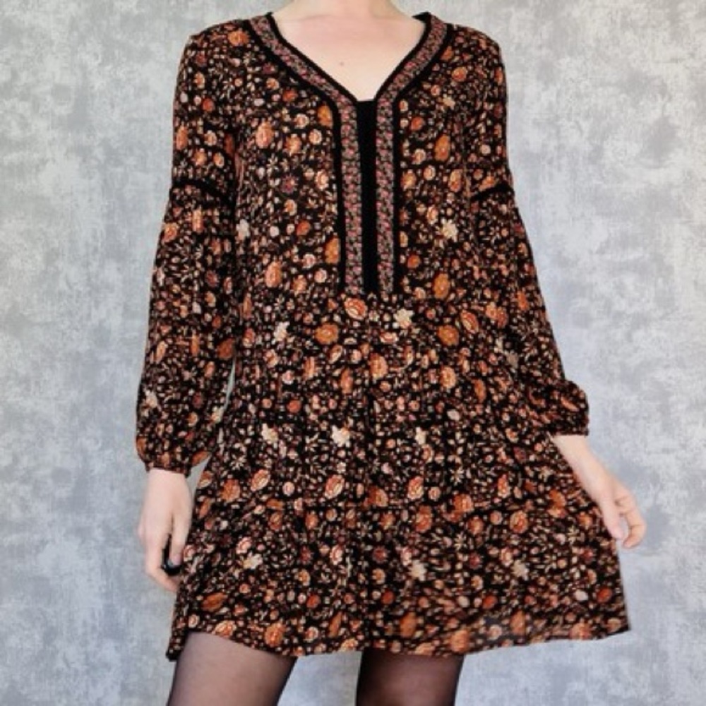 MNG by Mango - Floral Boho Dress